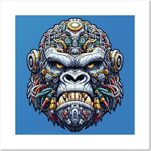 Mecha Apes S02 D90 Posters and Art